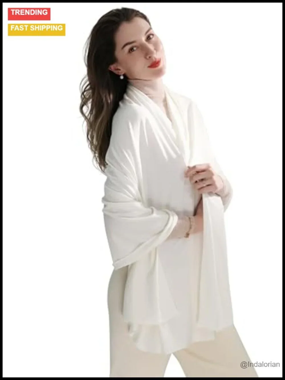 Silky TENCEL Pashmina Wrap Shawl for Women Travel Blanket Scarf 67